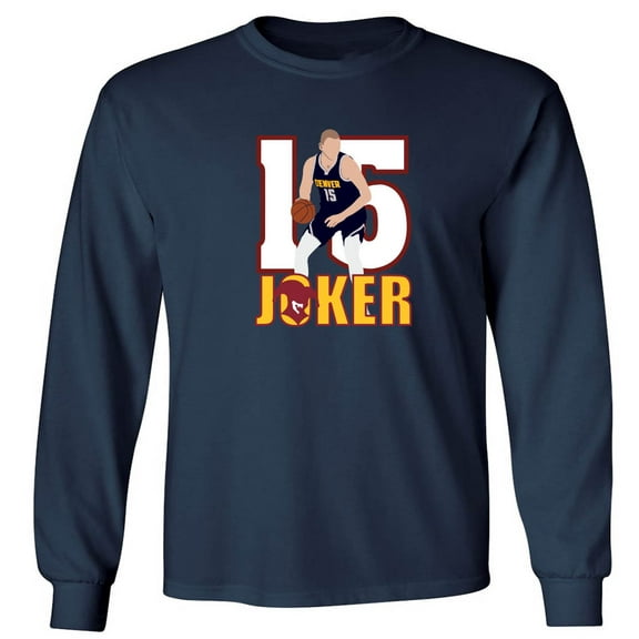 LONG SLEEVE Joker 15 Nikola Jokic Denver Shirt T-Shirt