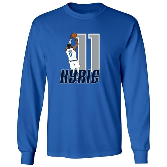 LONG SLEEVE Kyrie Irving Dallas 11 Shirt T-Shirt