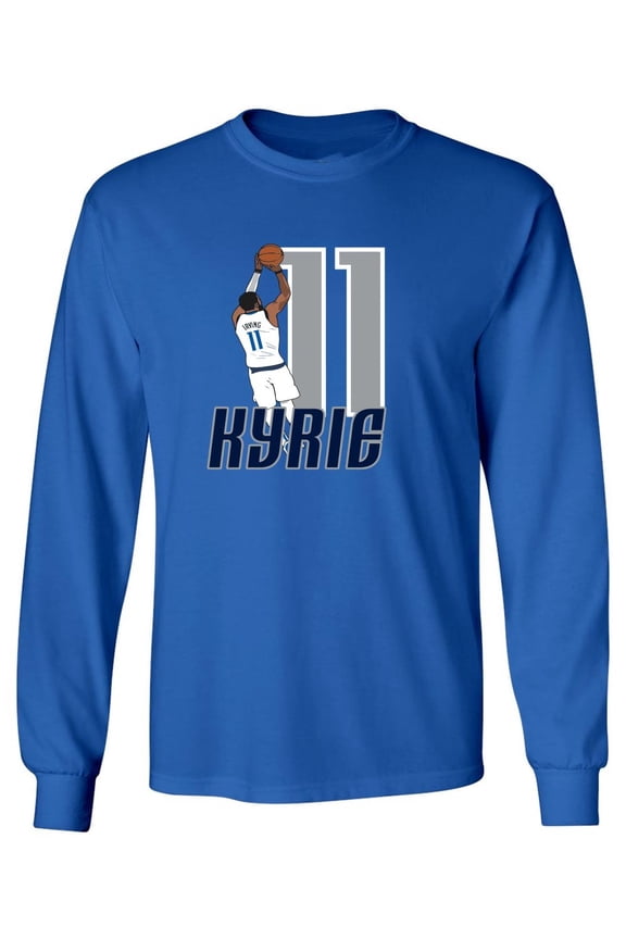 LONG SLEEVE Kyrie Irving Dallas 11 Shirt T-Shirt