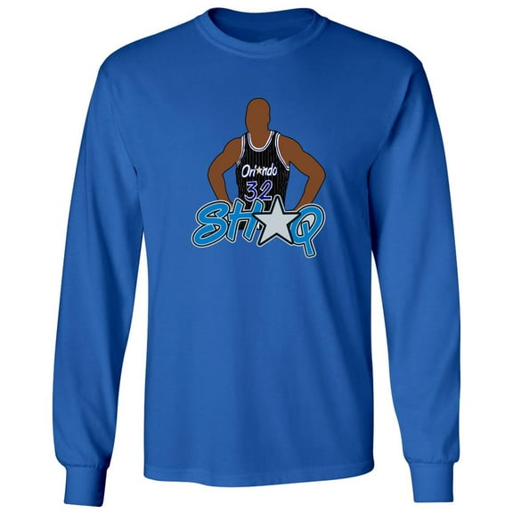 LONG SLEEVE Magic Shaq Logo Shaquille Shaquille O'Neal Shaq T-shirt