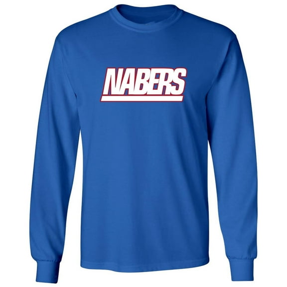 LONG SLEEVE Malik Nabers Logo New York Shirt T-Shirt