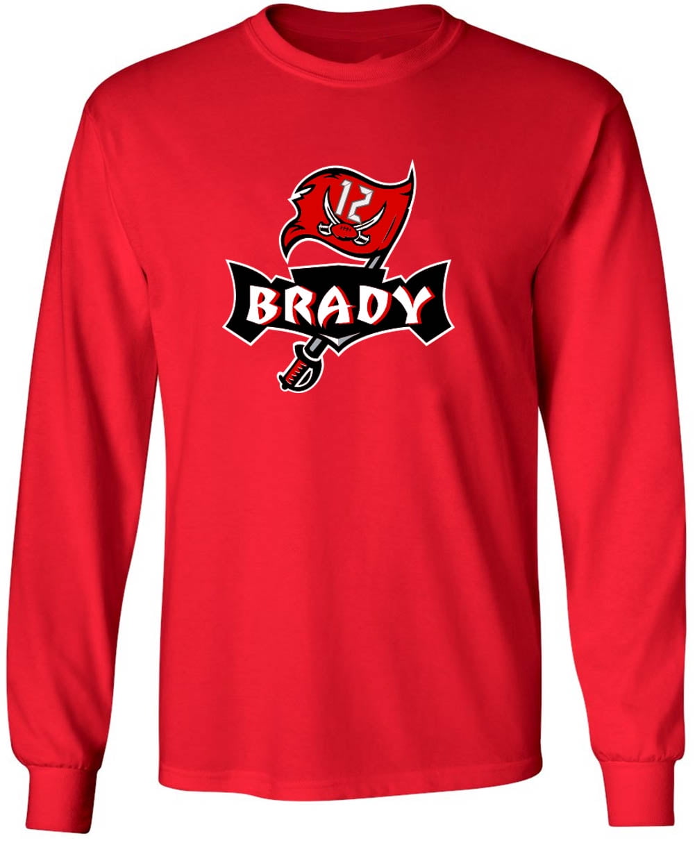 Majestic Threads Women's Majestic Threads Tom Brady Red/White Tampa Bay  Buccaneers Drip-Dye Player Name & Number Tri-Blend Crop T-Shirt