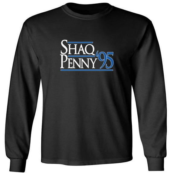 LONG SLEEVE Shaquille O'Neal Penny Hardaway Orlando 1995 Shirt T-Shirt