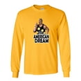 thumbnail image 1 of LONG SLEEVE Shedd Shirts Gold Dusty Rhodes WWF WWE "Old School" Adult 2XL T-Shirt, 1 of 1