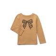 thumbnail image 1 of Garanimals Toddler Girl Long Sleeve Graphic T-Shirt, Sizes 18M-5T, 1 of 5