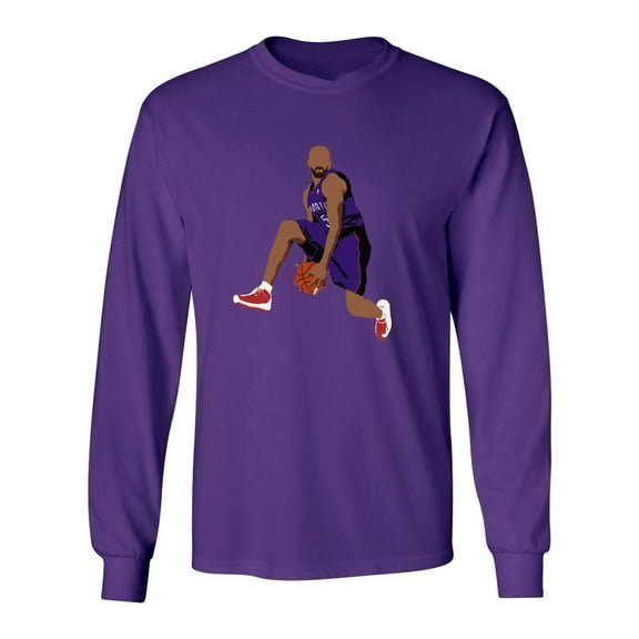 LONG SLEEVE Toronto Vince Carter Vinsanity Dunk Shirt T-Shirt