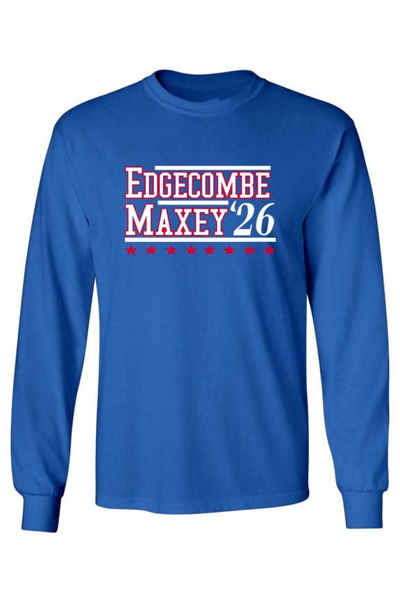 LONG SLEEVE VJ Edgecombe Tyrese Maxey 2026 Philadelphia Shirt T-Shirt