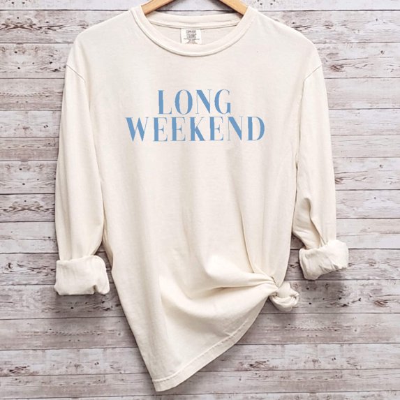 LONG WEEKEND Graphic Garment dyed T-Shirt