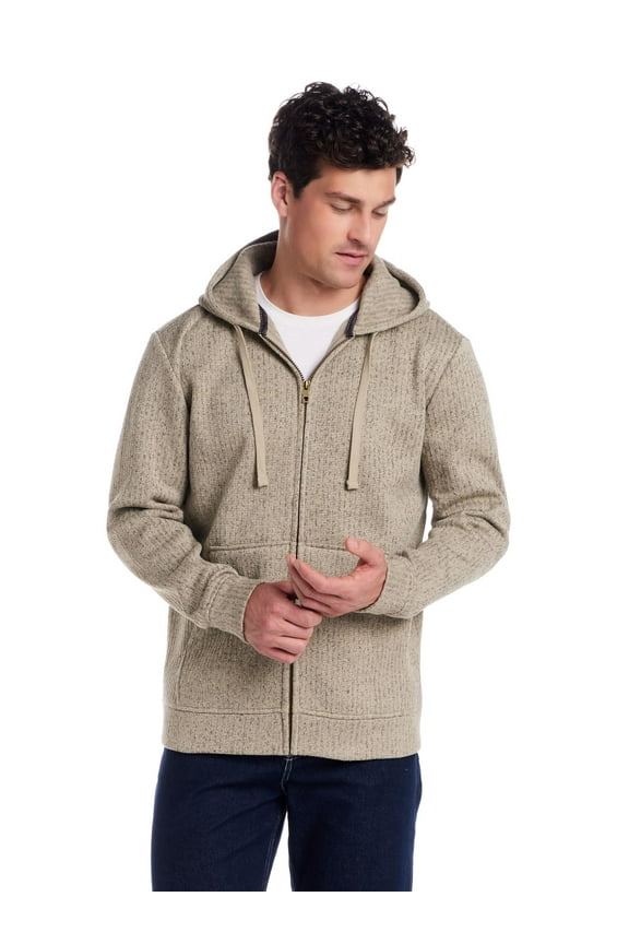 Men's Long Sleeve Full Zip Hoody
