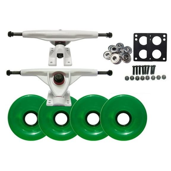 LONGBOARD Reverse Kingpin TRUCKS 76mm WHEEL Package