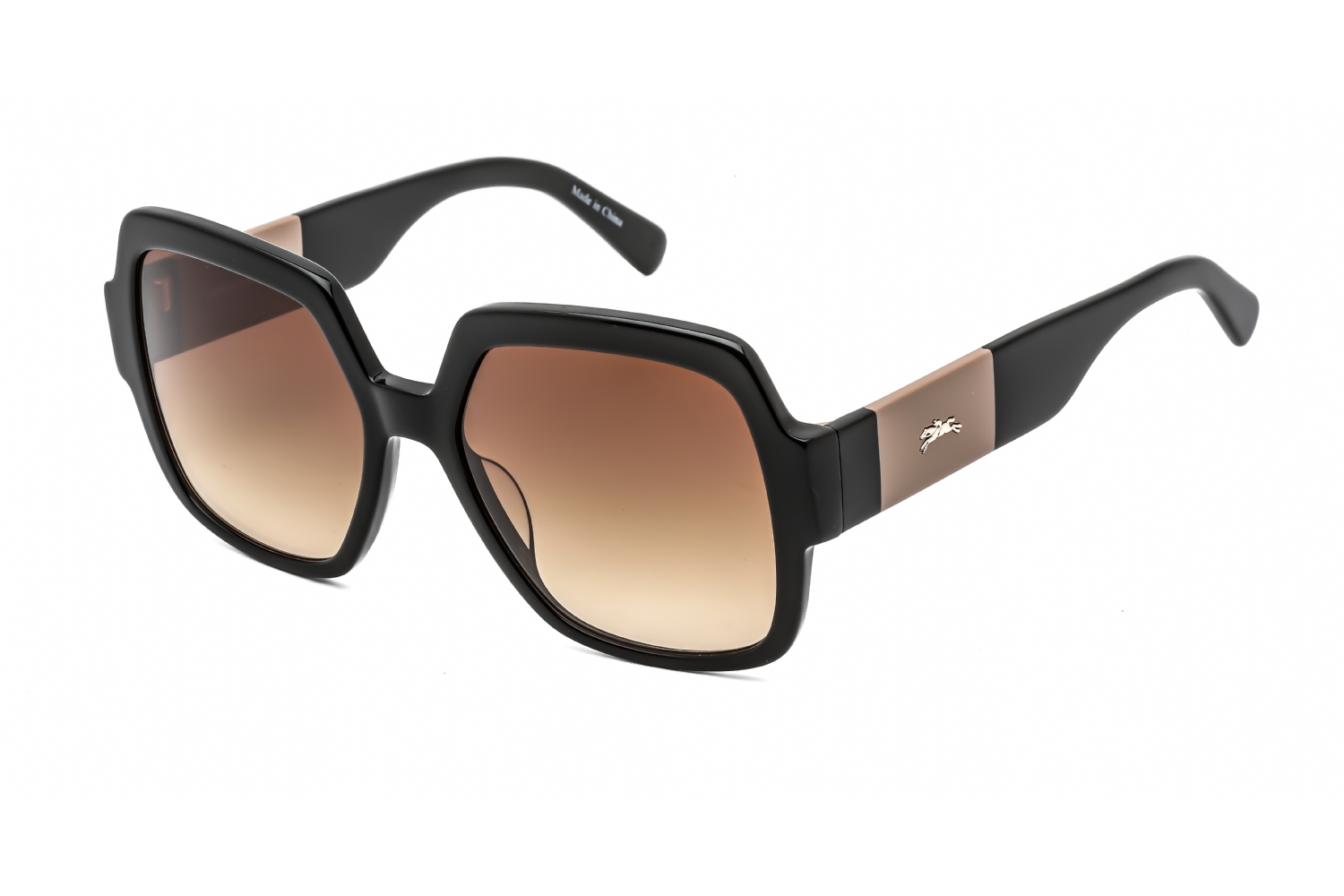 Longchamp Sunglasses, LO672S-001-56, Black, Size 56mm 140mm  display picture 3