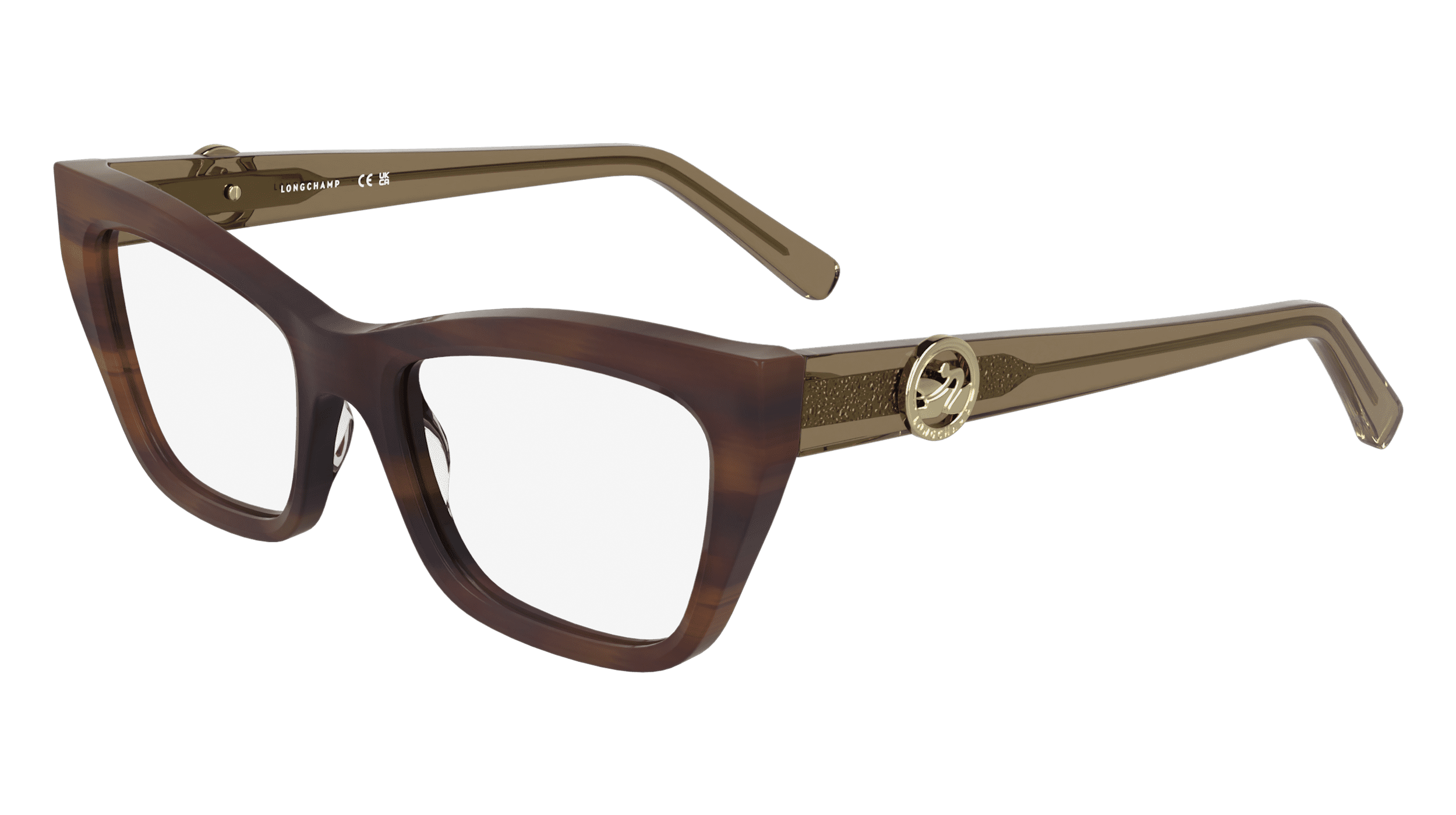 LONGCHAMP OPHTHALMIC LO2762 FEMALE 51/18/140 238 BROWN HORN 