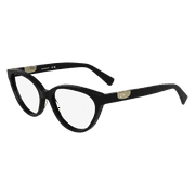 Longchamp Cat Eye Eyeglasses LO2764 001 Black 53mm