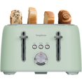 thumbnail image 1 of LONGDEEM 4-Slice Toaster 1.5" Extra Wide Slot Stainless Steel - High Lift, 6 Presets - Green, 1 of 8