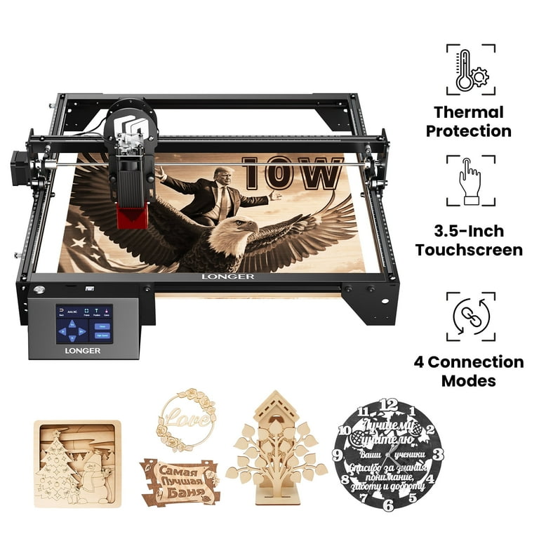 LONGER Laser Engraver Ray5 10W, 60W DIY Laser, Engraving LONGER Laser Engraver Ray5 10W, 60W DIY Laser, Engraving