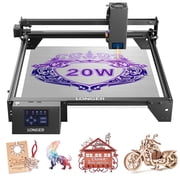 RAY5 20W Laser Engraver with 3.5 Touch Screen, Laser Engraving Machine for DIY Craft on Wood, Acrylic, Leather & Metal