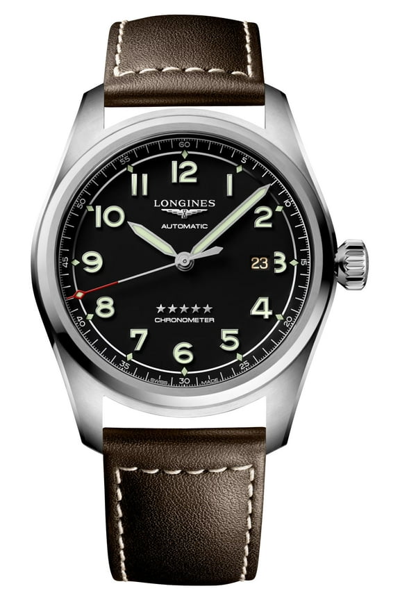 Spirit 42MM Chronometer AUTO Black Dial Men's Watch L3.811.4.53.0