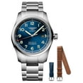 thumbnail image 1 of Longines Spirit Prestige Edition Automatic COSC Stainless Steel Blue Dial Interchangeable Blue/Brown Leather Strap Date Mens Watch L3.811.4.93.9, 1 of 8