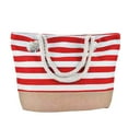 thumbnail image 1 of LONGshukeji Beach Bags for Women Large Waterproof Tote Bag Lightweight Canvas Reusable Grocery Shopping Shoulder Bag, 1 of 4