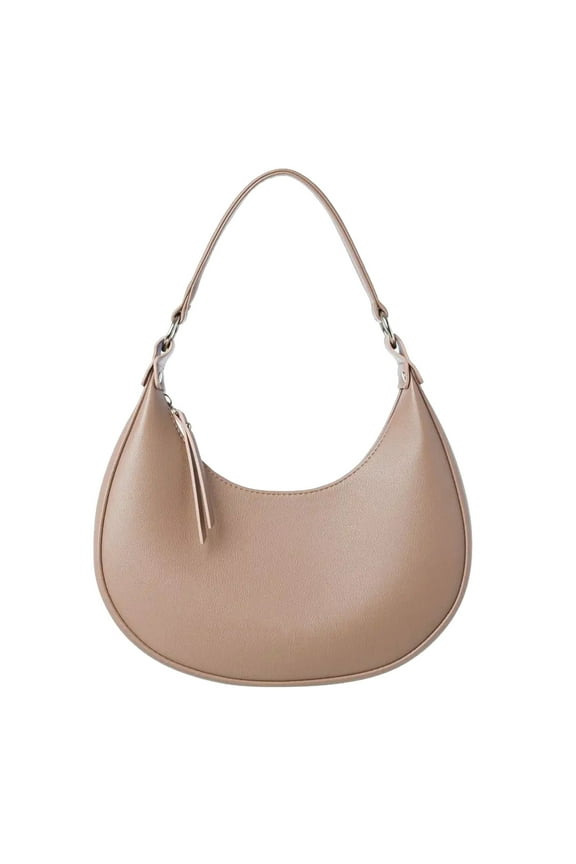 Half Moon Clutch Bag for Women Leather Bag Women's Shoulder Bags