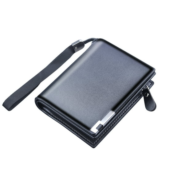 LONGshukeji Mens Wallet Slim Bifold RFID Blocking Thin Credit Card Holder Leather Minimalist Front Pocket Wallets