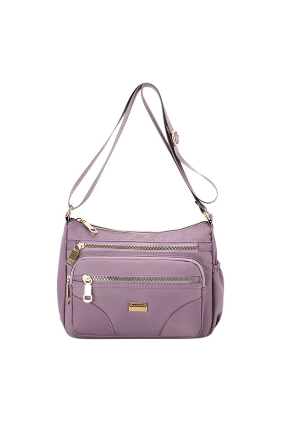 Nylon Crossbody Bags for Women Small Waterproof Cross Body Handbag Mutilpockets Shoulder Lightweight Travel Purses