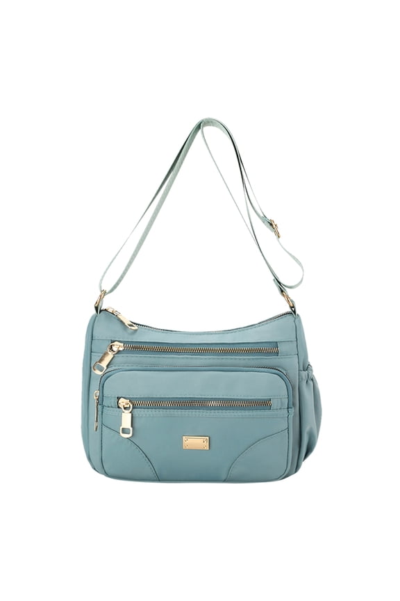 Nylon Crossbody Bags for Women Small Waterproof Cross Body Handbag Mutilpockets Shoulder Lightweight Travel Purses