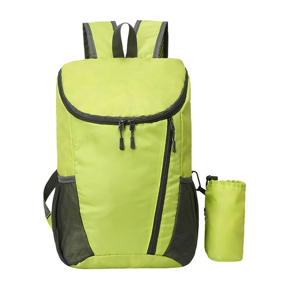 LONGshukeji Portable Foldable Backpack Mountaineering Bag Ultralight Outdoor Cycling Rucksack Travel Hiking Knapsack