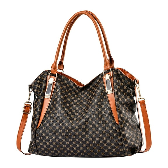 LONGshukeji Winter Hand Held Large Capacity Shoulder Messenger Bag for Women