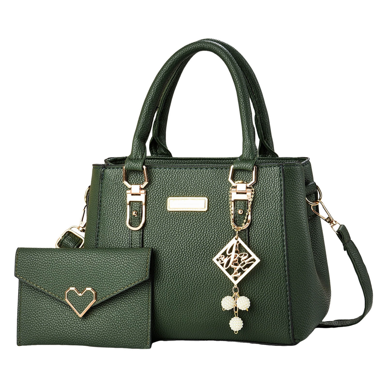 LONGshukeji Women Cute Top Handle Handbag with Strap Purse Handbag Birthday Gifts for Mom