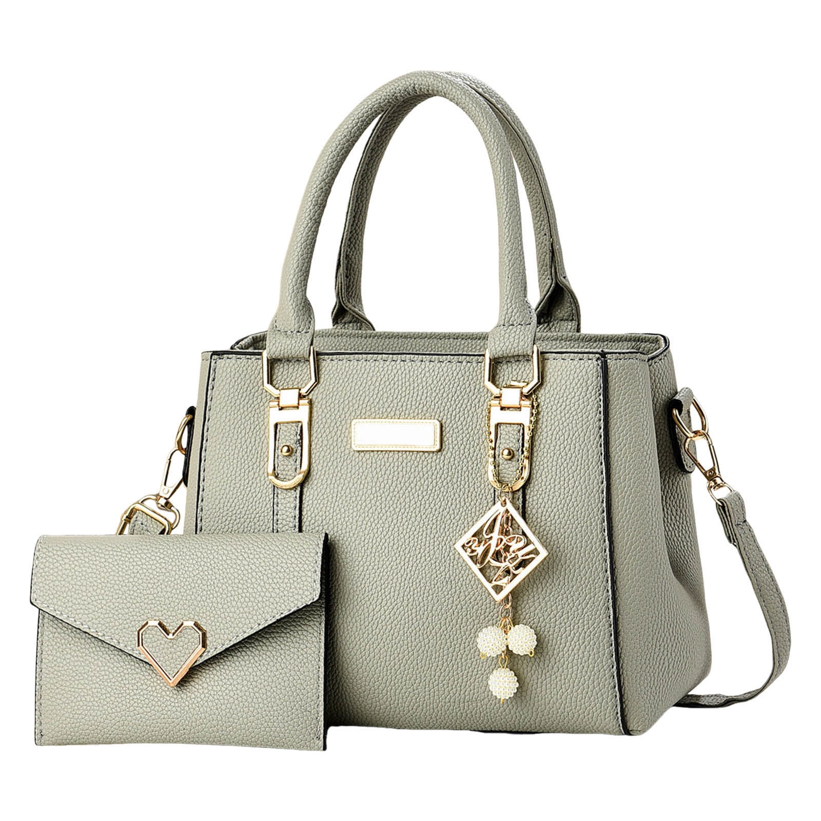 LONGshukeji Women Cute Top Handle Handbag with Strap Purse Handbag Birthday Gifts for Mom