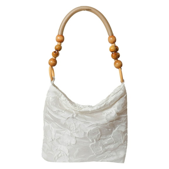 LONGshukeji Women Shoulder Bag Fashion New Pattern Vintage Simple Canvas Large Capacity Practical Buckle Strap Bag