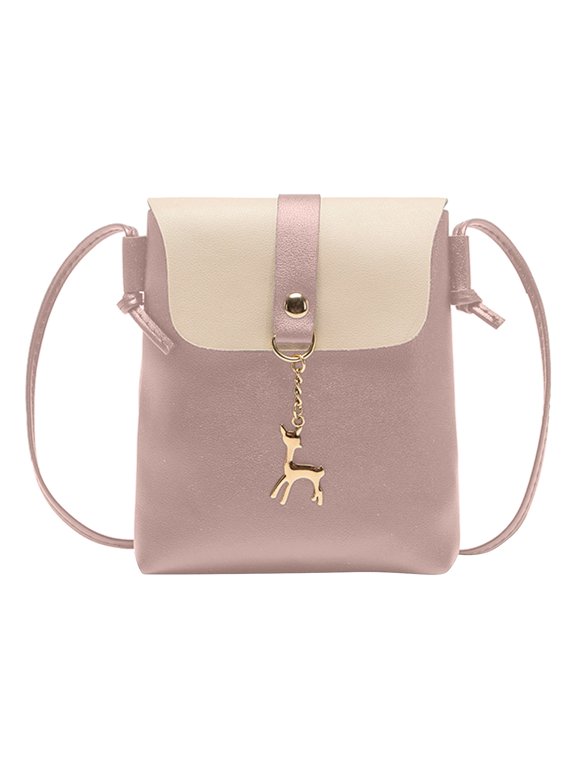 Women Shoulder Bag Fashionable Deer Decoration New Pattern Practical Strap Messenger Bag