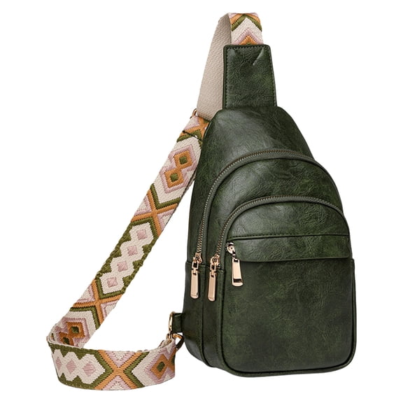 LONGshukeji Women Shoulder Bag Fashionable New Pattern Simple Solid Color Practical Multi Layered Large Capacity Casual Messenger Bag