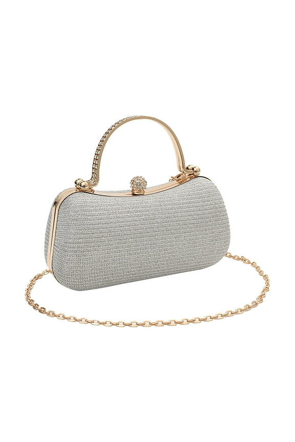 Women's Evening Handbag Elegant Bling Crossbody Bag Clutch Purses for Wedding Prom Cocktail Party