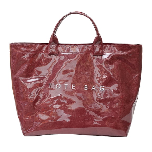LONGshukeji Women's Tote Handbags Shoulder Bag Kraft Paper Shopping Bag