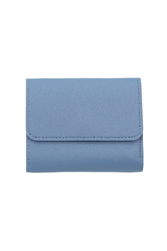 Women's Men's Short Wallet Travel Slim Credit Card Holder Multi-Functional Coin Key Purse