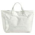 thumbnail image 1 of LONGshukeji Tote Bag for Women Work Large Trendy Letter Print Tote Bag Shiny Transparent Hobo Handbag, 1 of 8