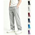 thumbnail image 1 of LONKITO Boys Sweatpants Size 5-6Years, Kids Boy Workout Jogger Athletic Pants with Pockets for Casual Daily Wear, 1 of 8