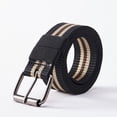 thumbnail image 1 of LONKITO Canvas Belts for Men Versatile Woven Nylon Belt Everyday and Outdoor Wear, 1 of 7
