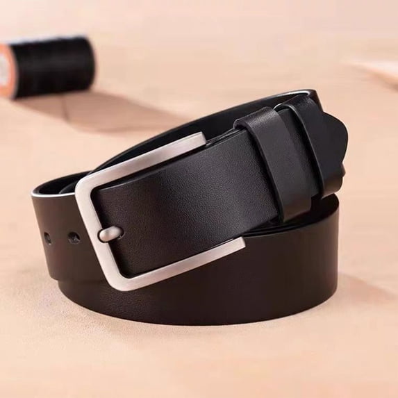 LONKITO Faux Leather Belts for Men Dress Or Casual Wear
