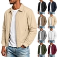 thumbnail image 1 of LONKITO Mens Jackets Lightweight Windproof Windbreaker Casual Outdoor Jackets with Zipper Pockets, 1 of 8
