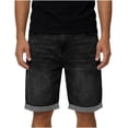 thumbnail image 1 of LONKITO Mens Jean Shorts Outdoor Work Casual Denim Shorts with Pockets for 2026 Summer Clothes Size S, 1 of 8