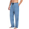 thumbnail image 1 of LONKITO Mens Pajama Pants Soft Plaid PJ Pants Flannel Sleepwear Lightweight Lounge Bottoms with Pockets, 1 of 6