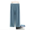 thumbnail image 1 of LIBRCLO Mens Pajama Pants Big and Tall Baggy Casual Loungewear Soft Comfortable Pajama Pants Open Bottom, Size 4XL, 1 of 8