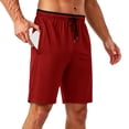 thumbnail image 1 of LONKITO Mens Shorts Athletic Mesh Workout Gym Activewear Basketball Running Shorts with Pockets, 13 Inseam, Size XXL, 1 of 8
