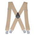 thumbnail image 1 of LONKITO Mens Suspenders: 1.97-inch Wide, Sturdy Clips, x-Back, Adjustable Elastic Work Casual, 1 of 5