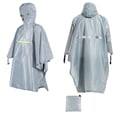thumbnail image 1 of LONKITO Mens Waterproof Rain Ponchos for Adults, Lightweight Packable Rain Poncho for Hiking, Camping & Emergency, 1 of 3