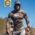 thumbnail image 1 of LONKITO Sunscreen Hoodie for Men UPF 50+ UV Sun Protection Long Sleeve Shirts with A Mask for Outdoor Fishing Hiking Size 3XL, 1 of 3