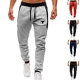 thumbnail image 1 of Mens Sweatpants, LONKITO Running Athletic Workout Sweatpants Elastic Bottom, Casual Sweat Jogger Pants with Pockets Zipper, Size S, 1 of 4